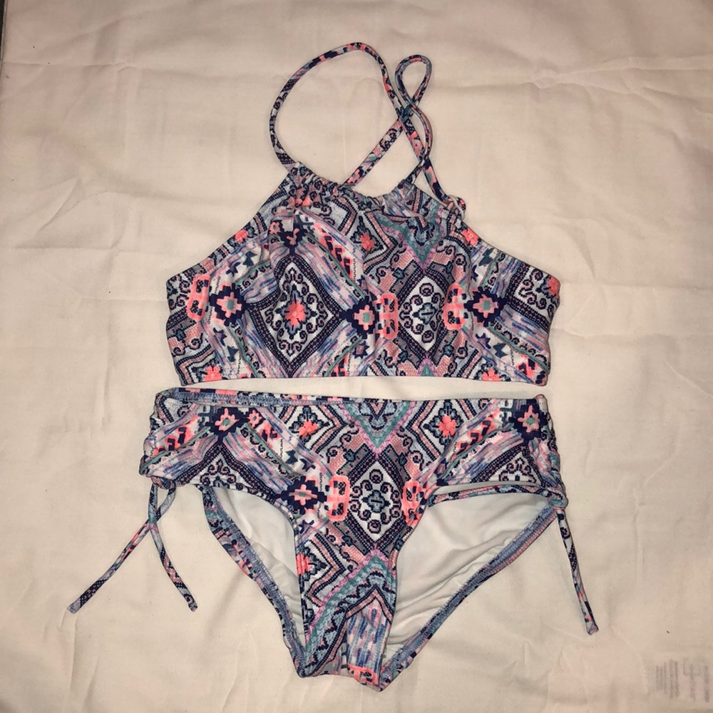 Seafolly Girls 2 Piece Tankini Swim Set